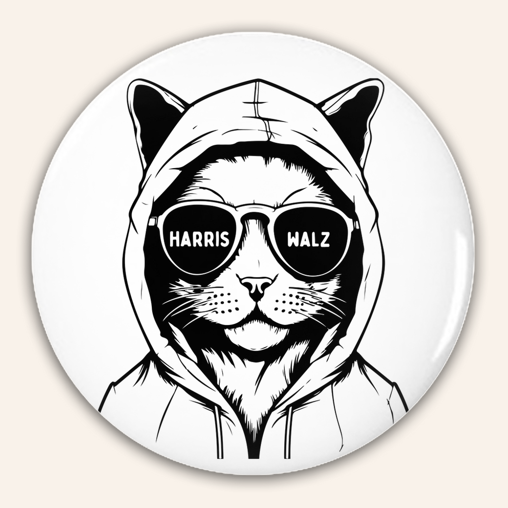 Harris/Walz Button